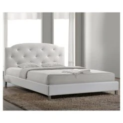 Canterbury Contemporary Bed - Baxton Studio