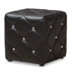 Stacey Modern And Contemporary Faux Leather Upholstered Ottoman - Baxton Studio 12 Stacey Modern And Contemporary Faux Leather Upholstered Ottoman - Baxton Studio -Home Furniture Shop-Baxton Studio GUEST 6d90ff2d a658 4c91 96ac 50140a5d6110