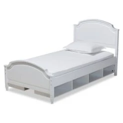 Elise Wood Storage Platform Bed White - Baxton Studio 15 Elise Wood Storage Platform Bed White - Baxton Studio -Home Furniture Shop-Baxton Studio GUEST 7219baf8 f1b8 4478 8007 a503b2a21863