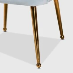 Cinzia Velvet Upholstered Seashell Shaped Accent Chair - Baxton Studio 16 Cinzia Velvet Upholstered Seashell Shaped Accent Chair - Baxton Studio -Home Furniture Shop-Baxton Studio GUEST 7713339a 5290 48ff 9e91 a192637cc755