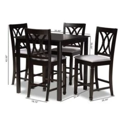 Reneau Espresso Wood Pub Set - Baxton Studio 11 Reneau Espresso Wood Pub Set - Baxton Studio -Home Furniture Shop-Baxton Studio GUEST 776a0741 d6b7 4f51 bc2a b58b68c2a0a1