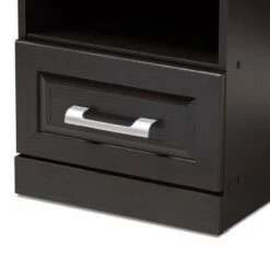 Odelia Modern And Contemporary Finished 1 Drawer Nightstand Dark Brown - Baxton Studio 13 Odelia Modern And Contemporary Finished 1 Drawer Nightstand Dark Brown - Baxton Studio -Home Furniture Shop-Baxton Studio GUEST 77d0f491 49ab 43fd 8d4f bb9897f3eab4