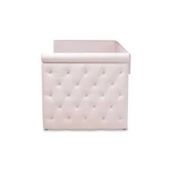 Amaya Velvet Daybed With Trundle - Baxton Studio -Home Furniture Shop-Baxton Studio GUEST 78c42f74 7a47 4f2a 83c6 79a11d0c82e1