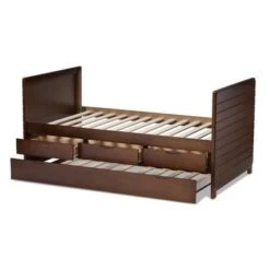 Twin Linna Modern And Contemporary Daybed With Trundle - Baxton Studio 17 Twin Linna Modern And Contemporary Daybed With Trundle - Baxton Studio -Home Furniture Shop-Baxton Studio GUEST 7b76c18c 5b71 474b 8514 ab3f086a1531
