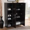 Marine Finished 2 Door Wood Entryway Shoe Storage Cabinet With Open Shelves Brown - Baxton Studio 2 Marine Finished 2 Door Wood Entryway Shoe Storage Cabinet With Open Shelves Brown - Baxton Studio -Home Furniture Shop-Baxton Studio GUEST 7b7e8779 6c42 4602 b0c8 74acc873442f