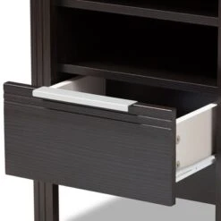 Hamish Modern And Contemporary Finished 1 Drawer Nightstand Dark Brown - Baxton Studio -Home Furniture Shop-Baxton Studio GUEST 7c4f43c5 d7d9 4980 9c95 77f1818f8d7d