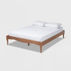 Marieke Wood Bed Frame Ash Walnut - Baxton Studio -Home Furniture Shop-Baxton Studio GUEST 7ccc5195 909d 4f85 b79b f04087b2f5dc
