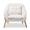 Valentina Velvet Natural Wood Armchair - Baxton Studio -Home Furniture Shop-Baxton Studio GUEST 7cdbe232 c9e2 4830 94d1 f1fd71a532fb