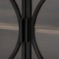 Carter Wood And Metal 2 Door Sideboard Dining Cabinet Walnut Brown/Black - Baxton Studio -Home Furniture Shop-Baxton Studio GUEST 7d5105a0 54fe 47c2 a591 feed4d0d1b31