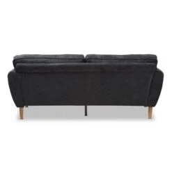 Miranda Mid-Century Modern Fabric Upholstered Sofa Dark Gray - Baxton Studio -Home Furniture Shop-Baxton Studio GUEST 7f1ba031 57ff 4f76 abd1 ed78f686d59f