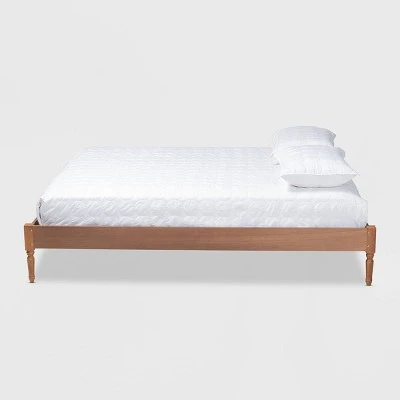 Colette French Bohemian Wood Platform Bed Frame - Baxton Studio 3 Colette French Bohemian Wood Platform Bed Frame - Baxton Studio