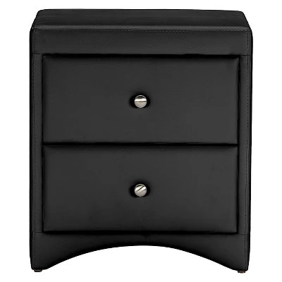 Dorian Modern Nightstand - Baxton Studio 4 Dorian Modern Nightstand - Baxton Studio - Image 2