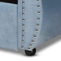 Twin Abbie Velvet Tufted Daybed With Trundle Light Blue - Baxton Studio 18 Twin Abbie Velvet Tufted Daybed With Trundle Light Blue - Baxton Studio -Home Furniture Shop-Baxton Studio GUEST 83b78ee1 8780 427d ae27 79068edb9348