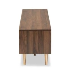 Landen Mid-Century Modern Wood TV Stand For TVs Up To 65" Walnut/Gold/Brown - Baxton Studio 11 Landen Mid-Century Modern Wood TV Stand For TVs Up To 65" Walnut/Gold/Brown - Baxton Studio -Home Furniture Shop-Baxton Studio GUEST 83f8c7ef 636e 4340 9fd6 6a69b2da5dea