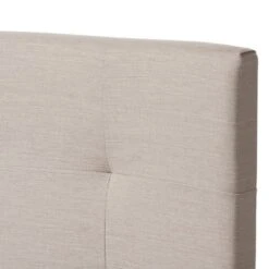 Twin Brookfield Modern And Contemporary Fabric Upholstered Bed Beige - Baxton Studio -Home Furniture Shop-Baxton Studio GUEST 848a0094 1d4f 4d2e 956b e0170e5de11e