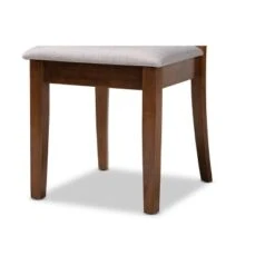 Set Of 2 Minette Fabric Upholstered Wood Dining Chairs Gray/Walnut - Baxton Studio 11 Set Of 2 Minette Fabric Upholstered Wood Dining Chairs Gray/Walnut - Baxton Studio -Home Furniture Shop-Baxton Studio GUEST 857cf65f be3e 484d 8bc7 affdde6d959c
