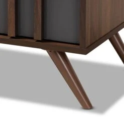 6 Drawer Naoki Wood Bedroom Dresser Gray/Walnut - Baxton Studio -Home Furniture Shop-Baxton Studio GUEST 85de39bd eb35 4f7e a69f c315e832291d