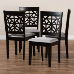 Set Of 4 Jackson Dining Chair - Baxton Studio -Home Furniture Shop-Baxton Studio GUEST 86de1eef c00a 4c26 9974 e3f24347f13a