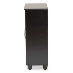 Renley Espresso Wood 2 Door Shoe Storage Cabinet Brown - Baxton Studio -Home Furniture Shop-Baxton Studio GUEST 879f1dca b92e 44d5 a298 b058affa51a9