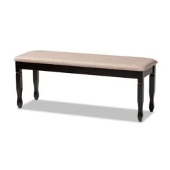 Corey Fabric Upholstered And Wood Dining Bench - Baxton Studio 15 Corey Fabric Upholstered And Wood Dining Bench - Baxton Studio -Home Furniture Shop-Baxton Studio GUEST 87c48002 95ab 44d4 9bd3 be40e6326bcf