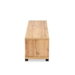 Gerhardine Wood 1 Drawer TV Stand For TVs Up To 65" Oak Brown/Black - Baxton Studio -Home Furniture Shop-Baxton Studio GUEST 88b78a2c c9e6 41ae 852e 3838432b06e2