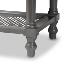 Sheldon Vintage Wood 1 Drawer Nightstand Gray - Baxton Studio -Home Furniture Shop-Baxton Studio GUEST 8a5a54eb 5dad 47f0 a0f4 ac790acffdd9