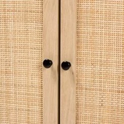 Declan Wood And Natural Rattan 2 Door Storage Cabinet Espresso Brown/Black - Baxton Studio 14 Declan Wood And Natural Rattan 2 Door Storage Cabinet Espresso Brown/Black - Baxton Studio -Home Furniture Shop-Baxton Studio GUEST 8b756d47 c303 4f17 a47d d7ef1a7d338a