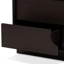 Larsine Finished 2 Drawer Nightstand Brown - Baxton Studio 17 Larsine Finished 2 Drawer Nightstand Brown - Baxton Studio -Home Furniture Shop-Baxton Studio GUEST 8c56ae58 9ead 4d2b b316 3ec130a65651
