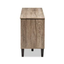 Beacon Modern And Contemporary Wood TV Stand For TVs Up To 55" Light Brown - Baxton Studio -Home Furniture Shop-Baxton Studio GUEST 8c75f48a bec8 4b6c 8abc 6b43dd743b9c