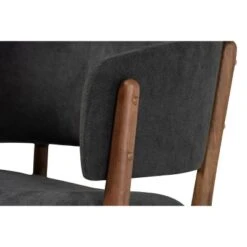 2pc Baron Fabric Upholstered And Wood Living Room Accent Chair Set - Baxton Studio -Home Furniture Shop-Baxton Studio GUEST 8e8b3840 afb8 4e32 9636 37ddae88e7e8