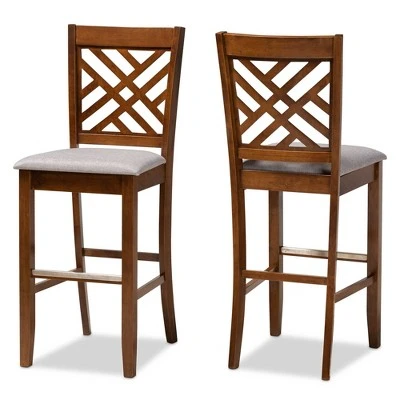 Set Of 2 Jason Barstool - Baxton Studio 11 Set Of 2 Jason Barstool - Baxton Studio - Image 9
