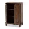 2 Door Nissa Wood Shoe Storage Cabinet Walnut Brown - Baxton Studio -Home Furniture Shop-Baxton Studio GUEST 8f14f579 e75b 4b06 bf3f ea979dd48ba2