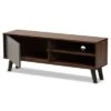 Mallory Two-Tone Wood TV Stand For TVs Up To 50" Gray/Walnut - Baxton Studio -Home Furniture Shop-Baxton Studio GUEST 90ce865d e290 4bd4 b557 1cdc7ebd4832