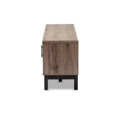 2 Door Arend Two-Tone Wood TV Stand For TVs Up To 55" Brown - Baxton Studio -Home Furniture Shop-Baxton Studio GUEST 9213f917 94e0 4e48 919b 684edc1baaef