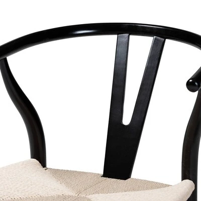 2pc Paxton Wood Dining Chair Set - Baxton Studio 6 2pc Paxton Wood Dining Chair Set - Baxton Studio - Image 4