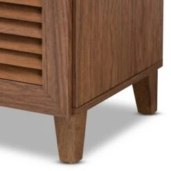 Shelf Wood Shoe Storage Cabinet With Drawer Coolidge Brown - Baxton Studio -Home Furniture Shop-Baxton Studio GUEST 9224fa55 ba71 4630 a148 00c85d29a985
