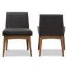 Set Of 2 Nexus Mid Century Modern Walnut Wood Fabric Upholstered Dining Side Chair - Baxton Studio -Home Furniture Shop-Baxton Studio GUEST 924ddf00 8b46 4e05 a4f2 f61c975c429c
