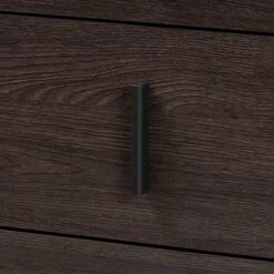 Baldor Wood Metal 4 Drawer Bedroom Chest Dark Brown - Baxton Studio -Home Furniture Shop-Baxton Studio GUEST 92a6b065 46aa 4462 8733 9a428d16ef60