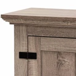 Bruce Farmhouse Wood 2 Doors Shoe Storage Cabinet Oak/Brown - Baxton Studio -Home Furniture Shop-Baxton Studio GUEST 93df0529 baea 4113 a787 3c13b2fcc59b