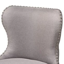 2pc Gradisca Wood Swivel Counter Stool Set Gray/Walnut Brown - Baxton Studio -Home Furniture Shop-Baxton Studio GUEST 9592c803 8a5b 4c56 bec9 73aa6d6970ac