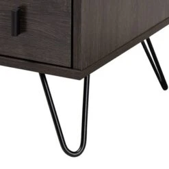 Glover Wood And Metal 2 Drawer Nightstand Brown/Gold - Baxton Studio 16 Glover Wood And Metal 2 Drawer Nightstand Brown/Gold - Baxton Studio -Home Furniture Shop-Baxton Studio GUEST 95dfd9f7 d3f4 4bb6 af88 0de2b7e0c6d9