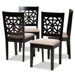 Set Of 4 Jackson Dining Chair - Baxton Studio -Home Furniture Shop-Baxton Studio GUEST 979d1b9b fc48 4cd2 b566 c779e13dc427