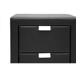 Frey Upholstered Modern Nightstand - Baxton Studio -Home Furniture Shop-Baxton Studio GUEST 98e21c7a 8803 4349 b4c4 d8169dc39cc5