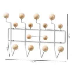 Penny Mid Century Modern Coat Hanger Light Brown - Baxton Studio -Home Furniture Shop-Baxton Studio GUEST 9a39f392 0737 4eb7 b1c7 e92be423633a