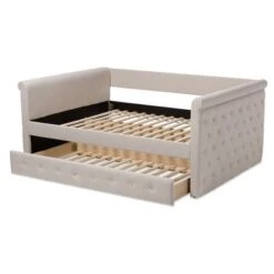 Alena Daybed With Trundle - Baxton Studio -Home Furniture Shop-Baxton Studio GUEST 9ad0f1d5 2435 41f3 8602 3a0e9a47daa3