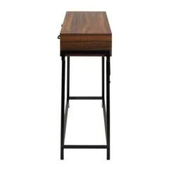 Eivor Wood And Metal 2 Drawer Console Table Walnut Brown/Black - Baxton Studio 13 Eivor Wood And Metal 2 Drawer Console Table Walnut Brown/Black - Baxton Studio -Home Furniture Shop-Baxton Studio GUEST 9d5cfe62 194d 45d0 a115 d905950d2e9c