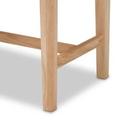 Danyl Wood Rattan Accent Bench Oak Brown - Baxton Studio -Home Furniture Shop-Baxton Studio GUEST 9e1fac1a ce1e 4a15 a1ea d8863d952929