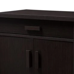 Bienna Modern And Contemporary Finished Shoe Cabinet Dark Brown - Baxton Studio 16 Bienna Modern And Contemporary Finished Shoe Cabinet Dark Brown - Baxton Studio -Home Furniture Shop-Baxton Studio GUEST a000cffe 81c1 4693 9b00 700f44dfb963