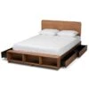 4 Drawer Vita Modern Transitional Wood Platform Storage Bed Walnut/Brown - Baxton Studio 1 4 Drawer Vita Modern Transitional Wood Platform Storage Bed Walnut/Brown - Baxton Studio -Home Furniture Shop-Baxton Studio GUEST a196a9a1 8589 4c24 82ee c86aa9b2700d