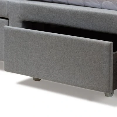 Aubrianne Modern And Contemporary Fabric Upholstered Storage Bed Gray - Baxton Studio 12 Aubrianne Modern And Contemporary Fabric Upholstered Storage Bed Gray - Baxton Studio - Image 10